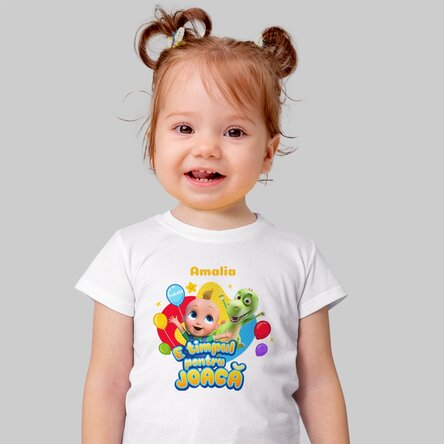 Tricou din bumbac pentru copii personalizat cu nume - E timpul pentru joacă, TraLaLa