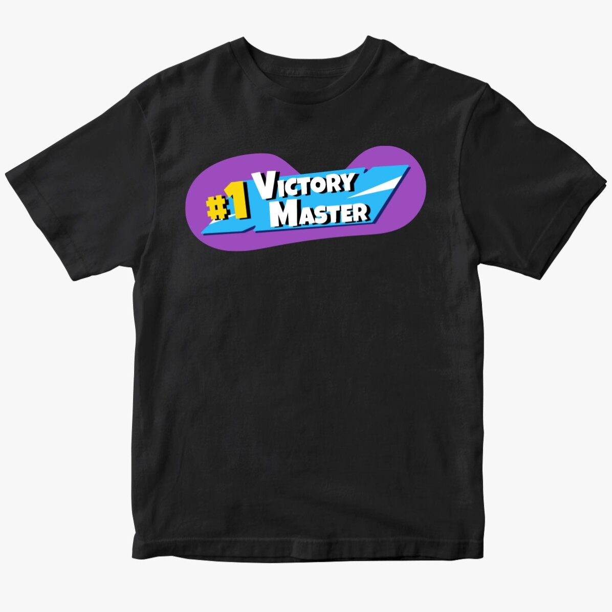 Tricou din bumbac pentru copii personalizat cu text - Victory Master