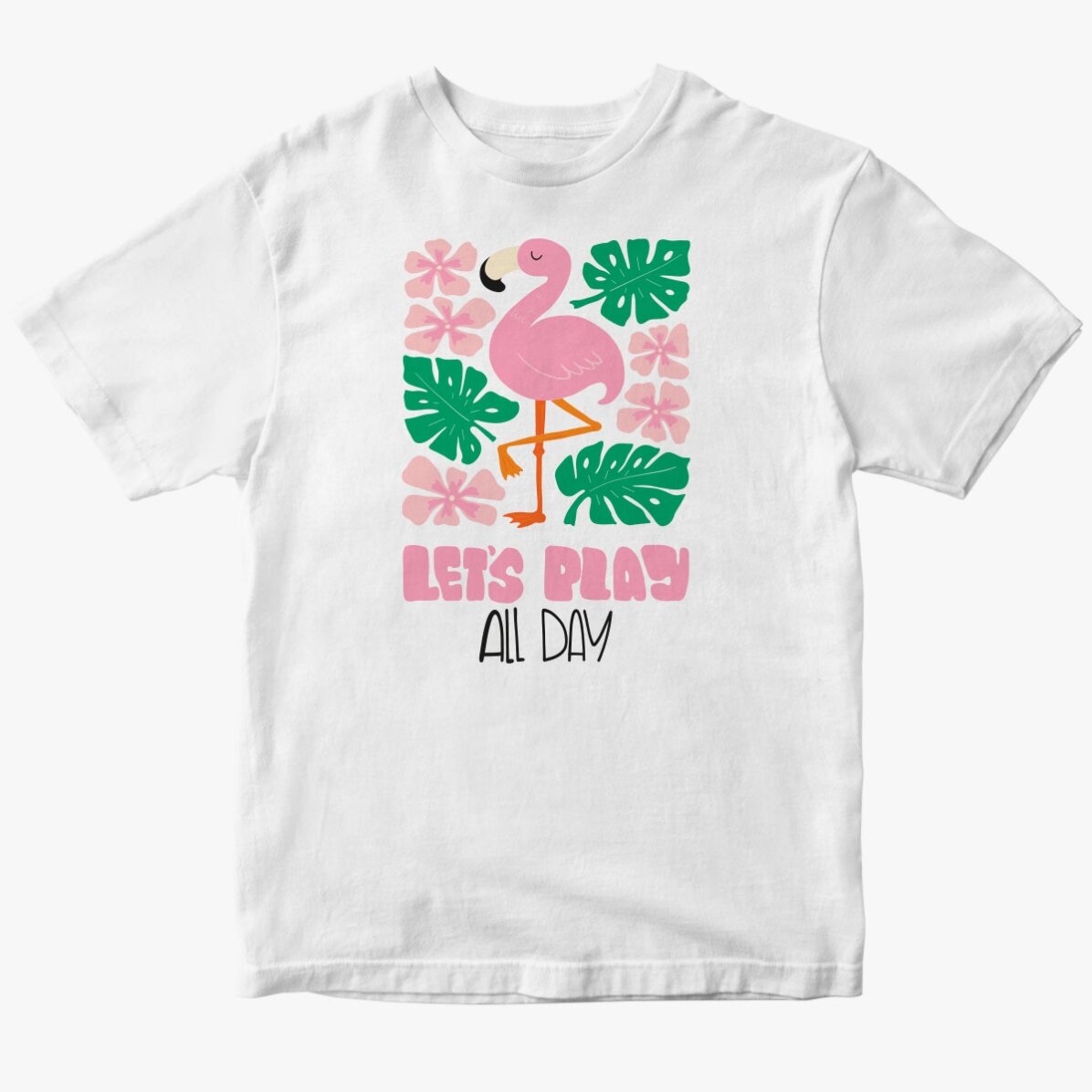 Tricou din bumbac pentru copii personalizat - Let