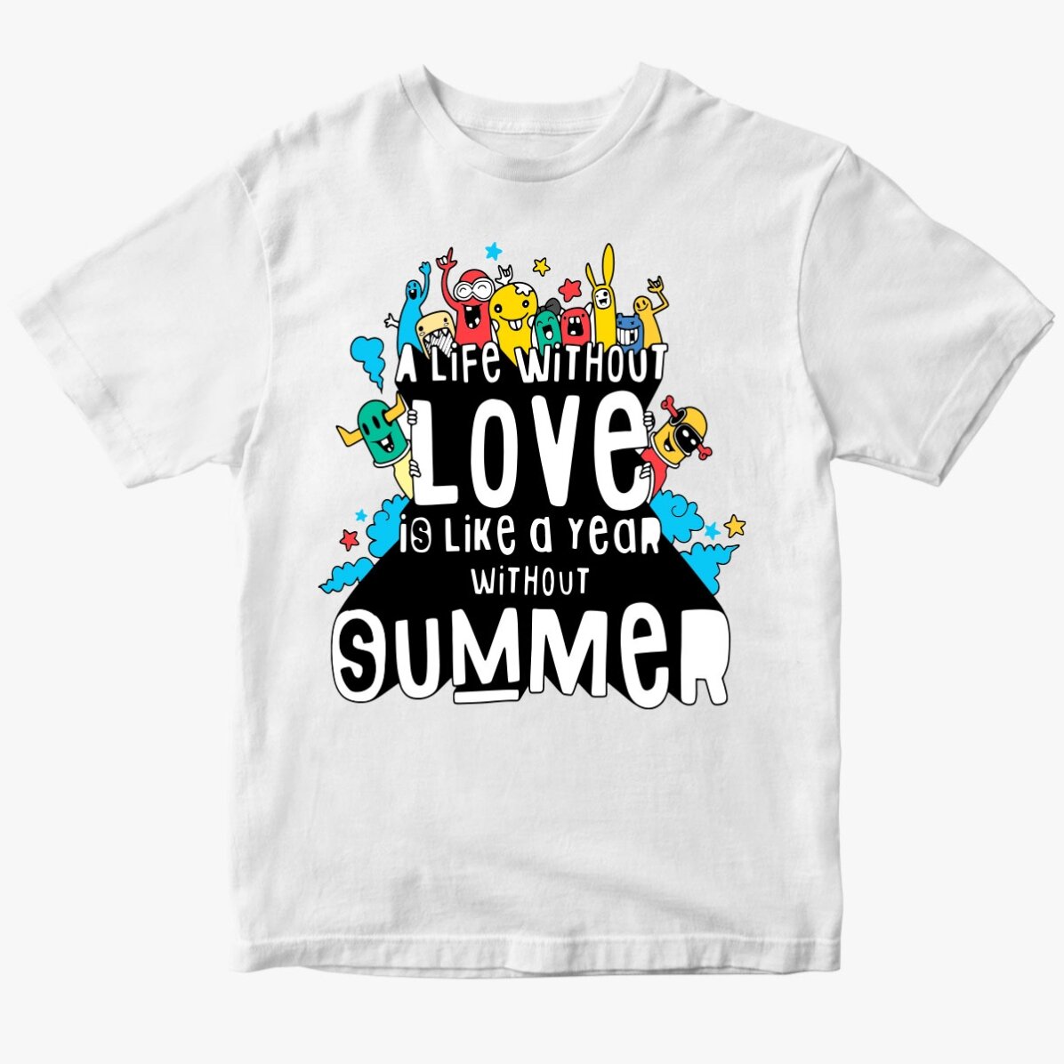 Tricou din bumbac pentru copii personalizat - Life with love