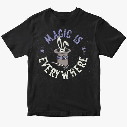 Tricou din bumbac pentru copii personalizat - Magic