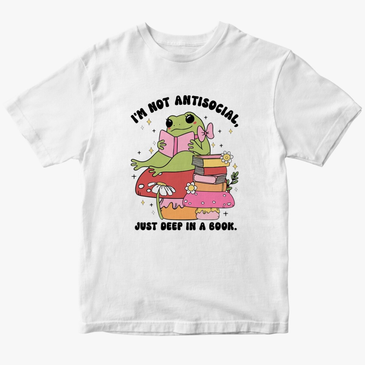 Tricou din bumbac personalizat - Books lover