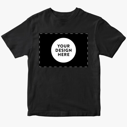 Custom cotton T-shirt with your landscape graphic