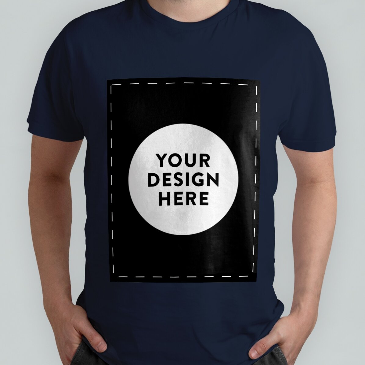 Tricou din bumbac personalizat cu grafica ta portret