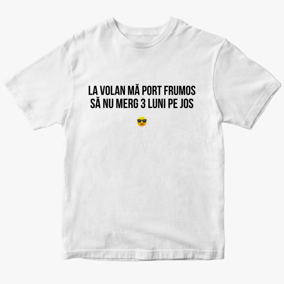 Custom cotton T-shirt with message