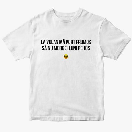 Custom cotton T-shirt with message