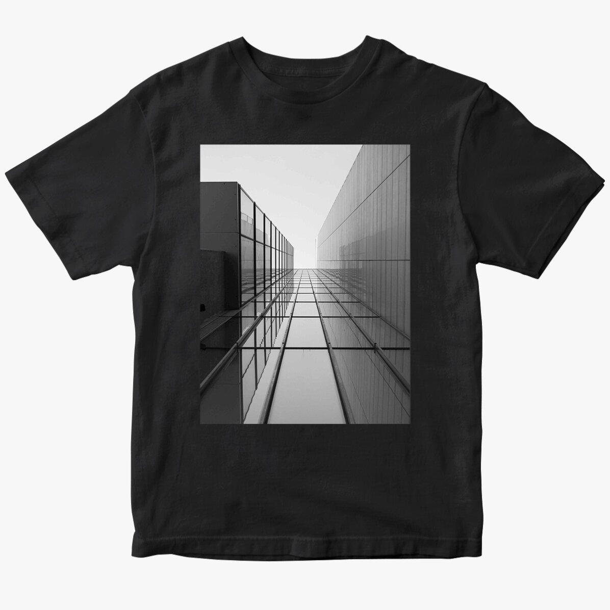 Custom cotton T-shirt with a portrait photo