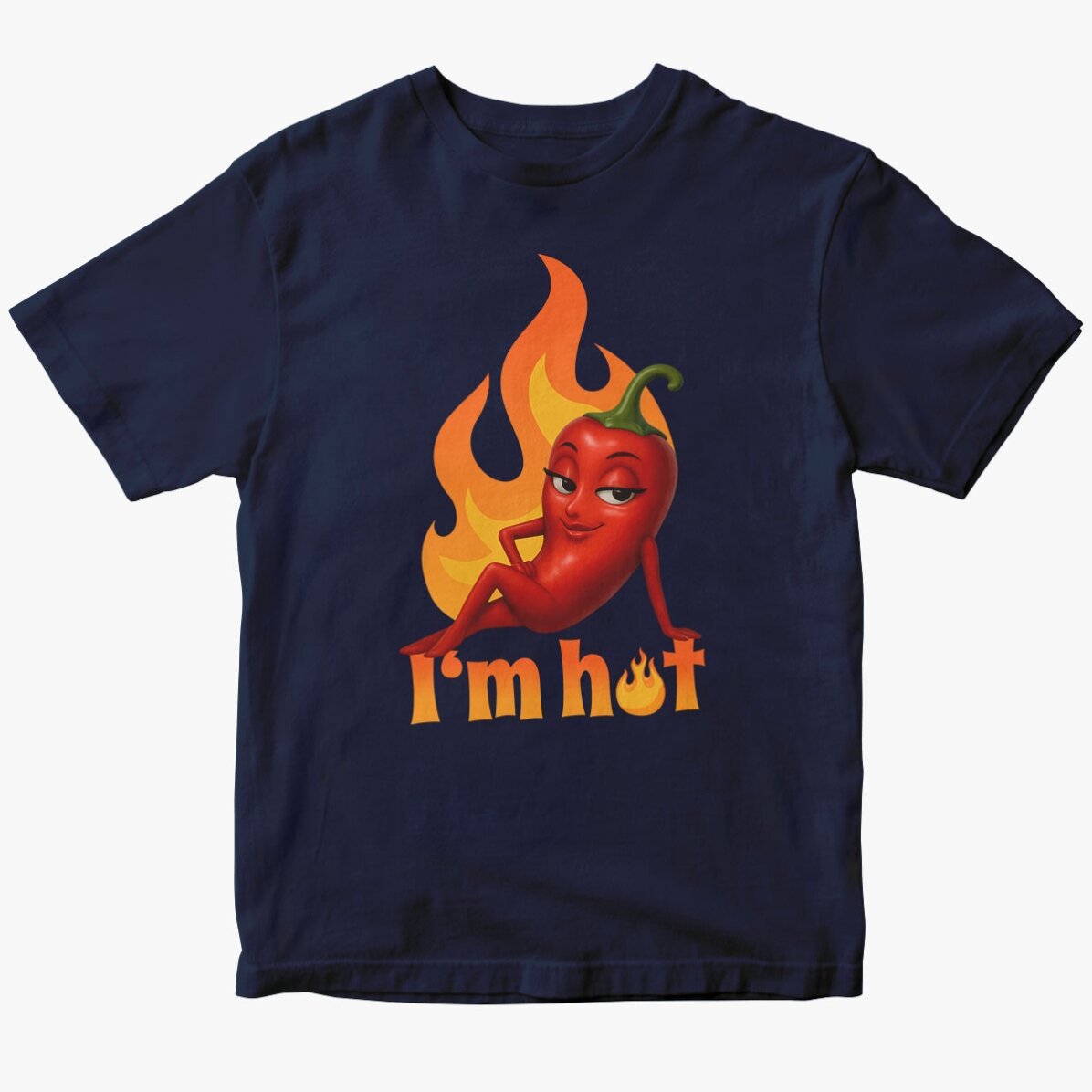 Tricou din bumbac personalizat cu text - I