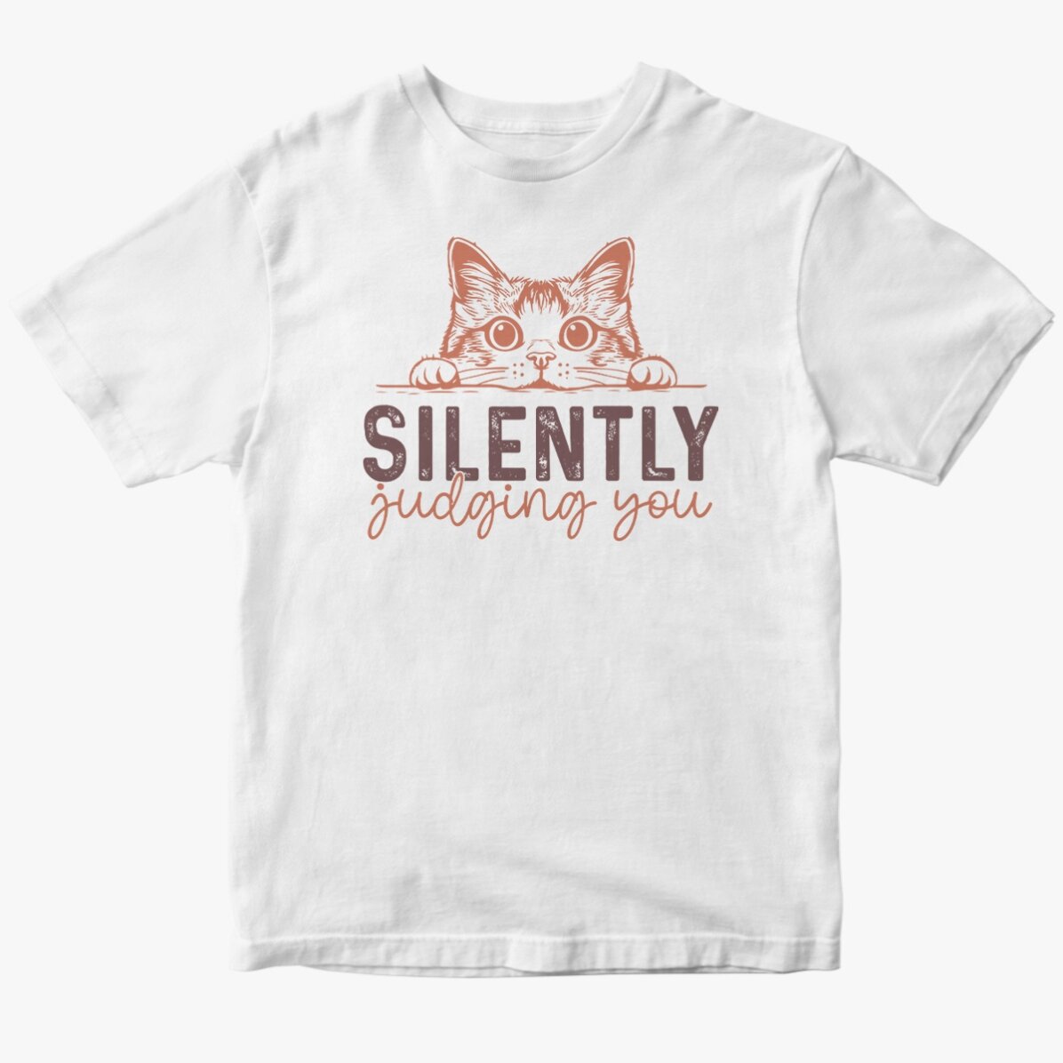 Tricou din bumbac personalizat - Judging you