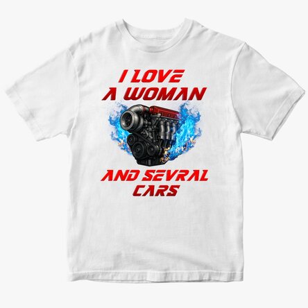 Tricou din bumbac personalizat cu text - Mașinist