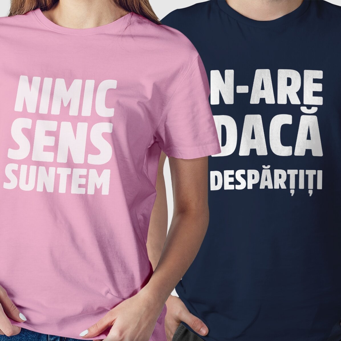 Tricou din bumbac personalizat cu text - Nimic n-are sens