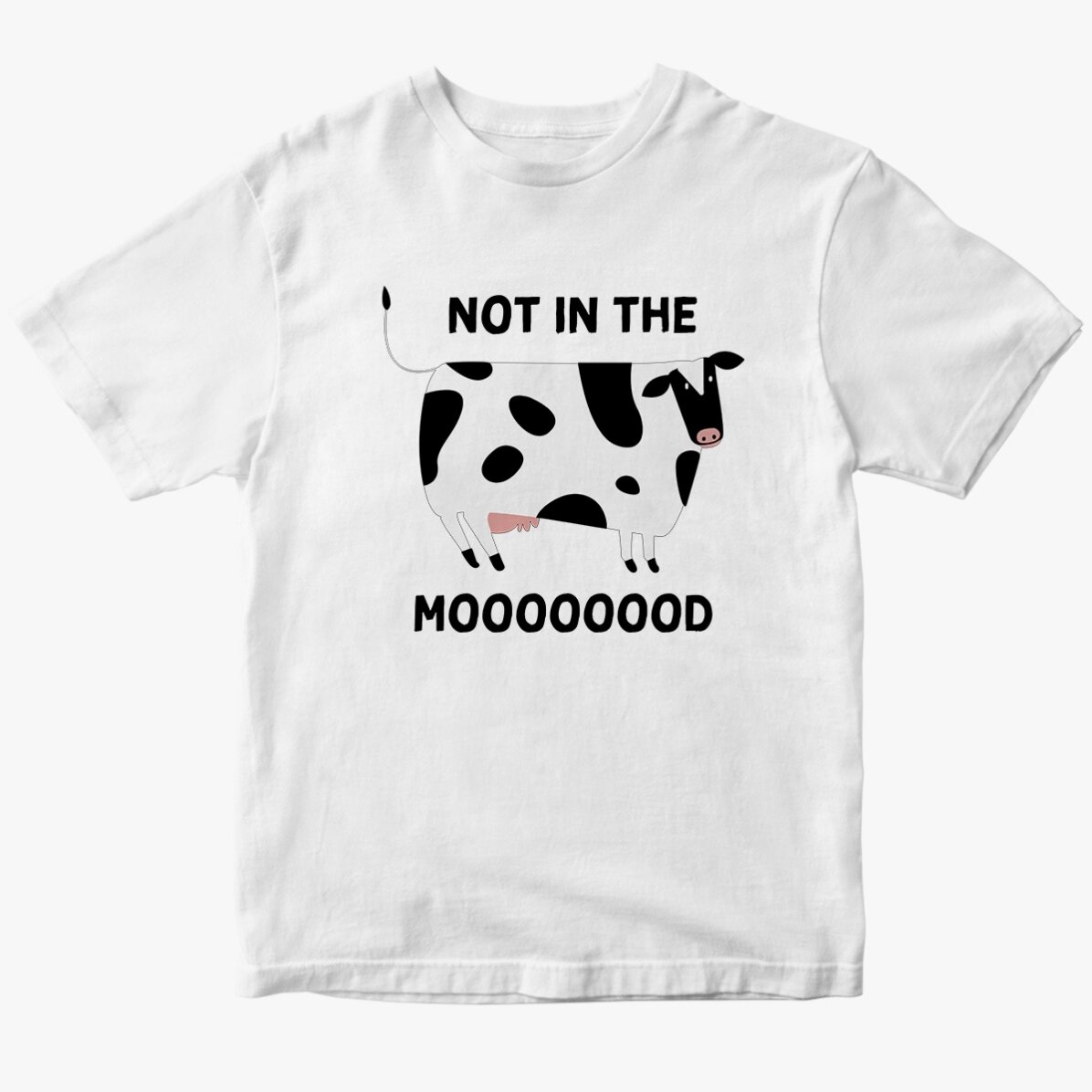 Tricou din bumbac personalizat - Not in the MOOd