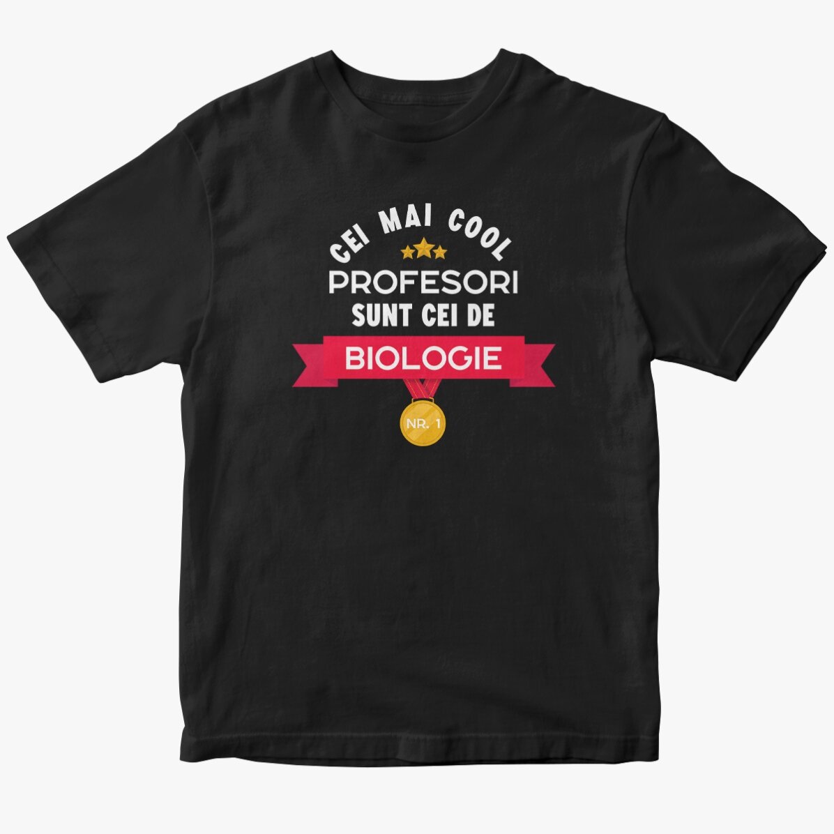 Custom cotton T-shirt with text - Cool teachers