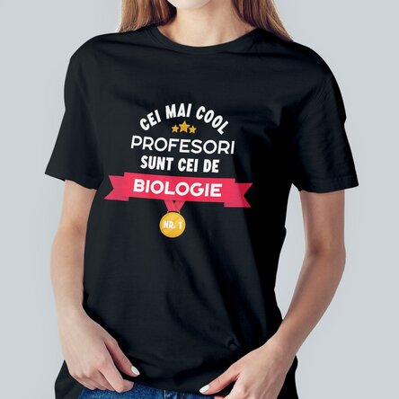 Tricou din bumbac personalizat cu text - Profesori cool
