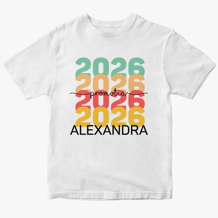 Custom cotton T-shirt with text - Promotion