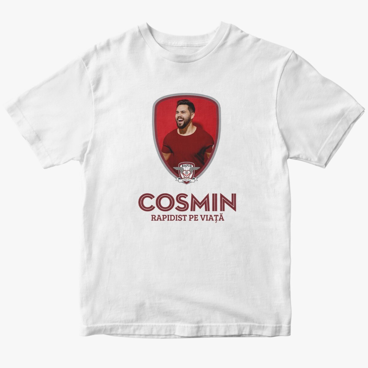 FC Rapid customised cotton T-shirt with photo and name