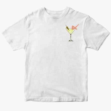 Tricou din bumbac personalizat - Martini legs
