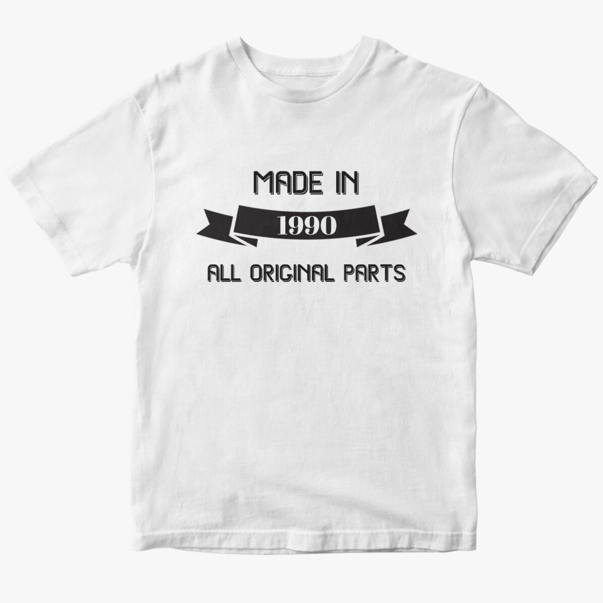 Personalised T-shirt - All original parts