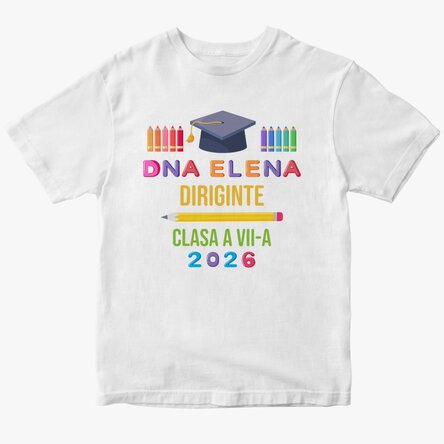Personalised T-shirt with text - Graduation