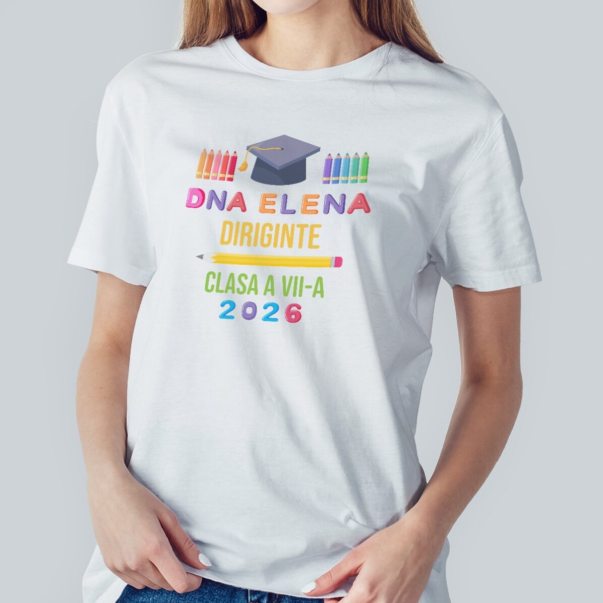 Personalised T-shirt with text - Graduation