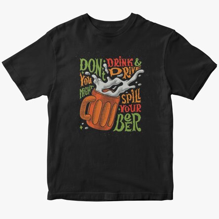 Personalised T-shirt with text - Don