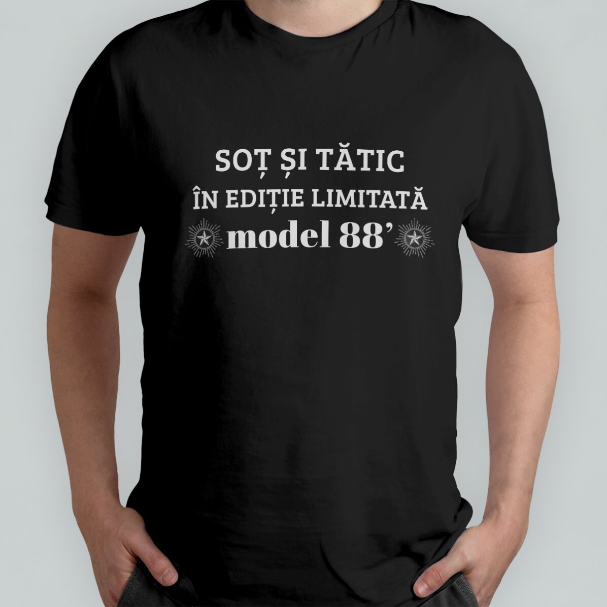 Tricou personalizat cu text - Ediție limitată