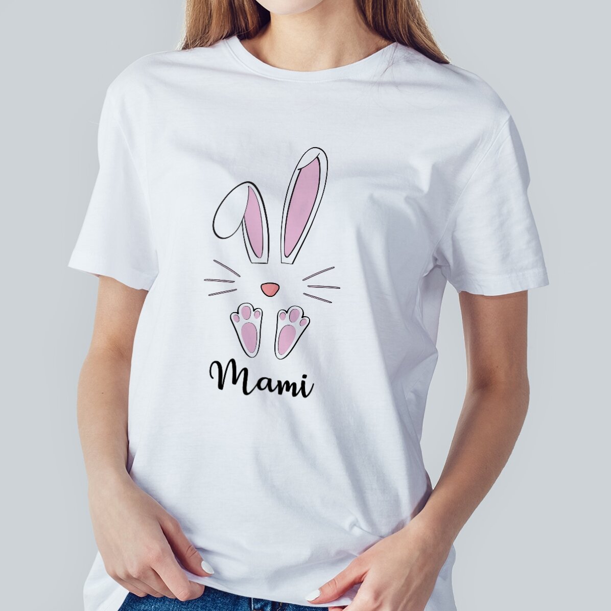 Personalised T-shirt with text - Iepuras