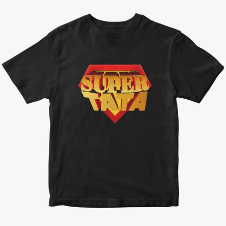 Personalised T-shirt with text - SUPER DAD