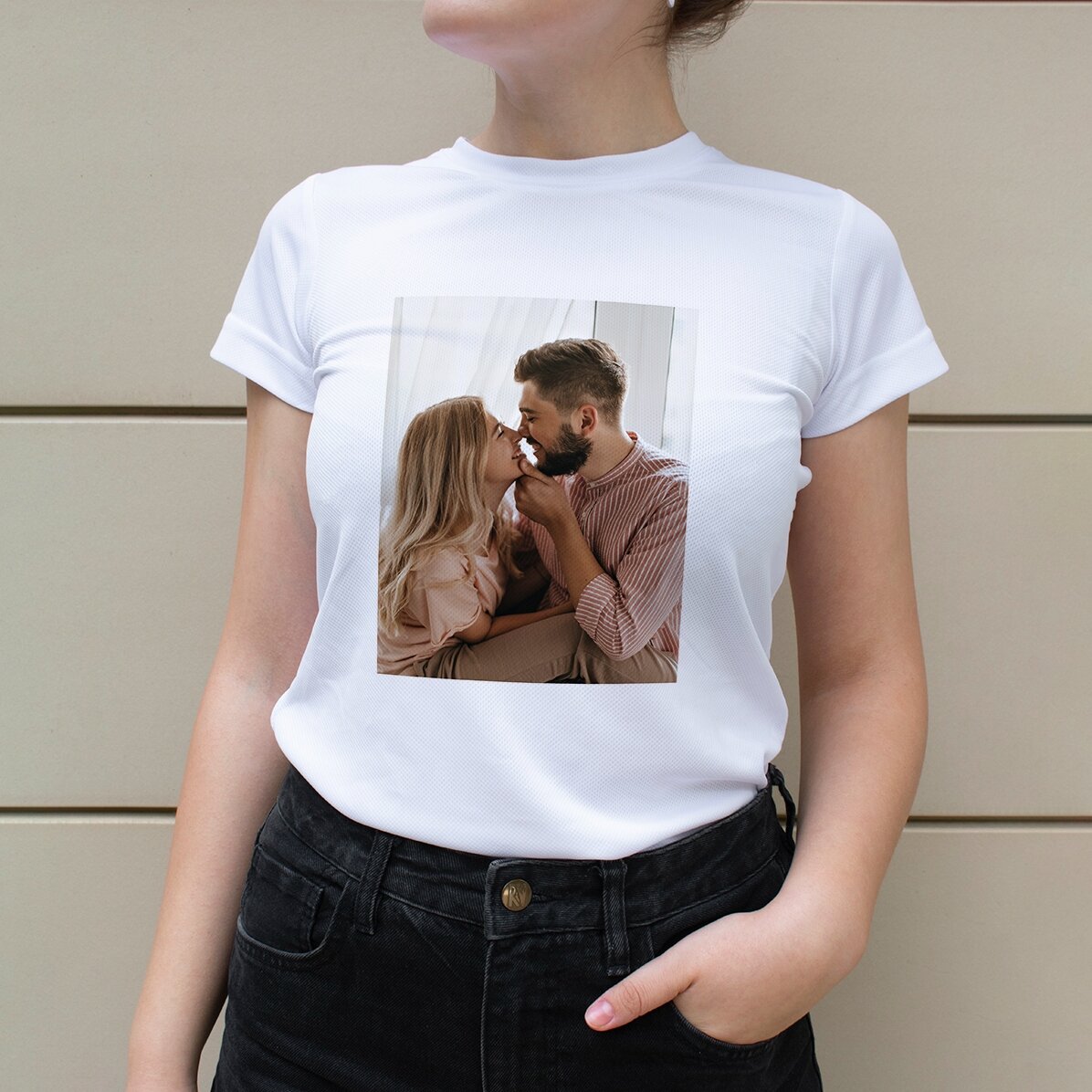 Tricou sport personalizat cu poză portret