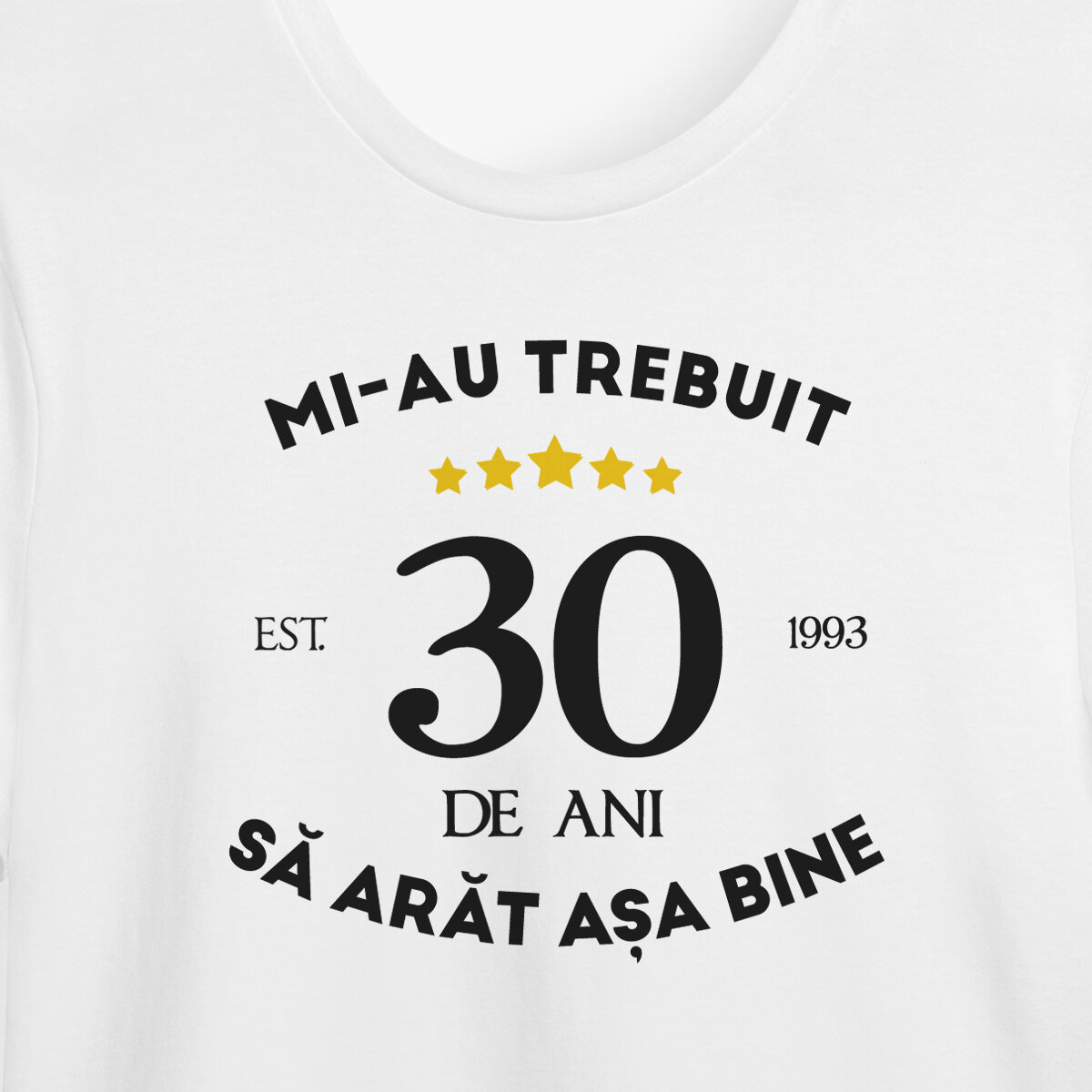 Personalised T-shirts for anniversaries