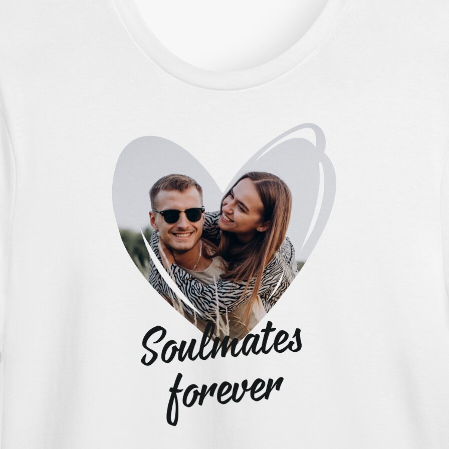 Personalised T-shirts for couples