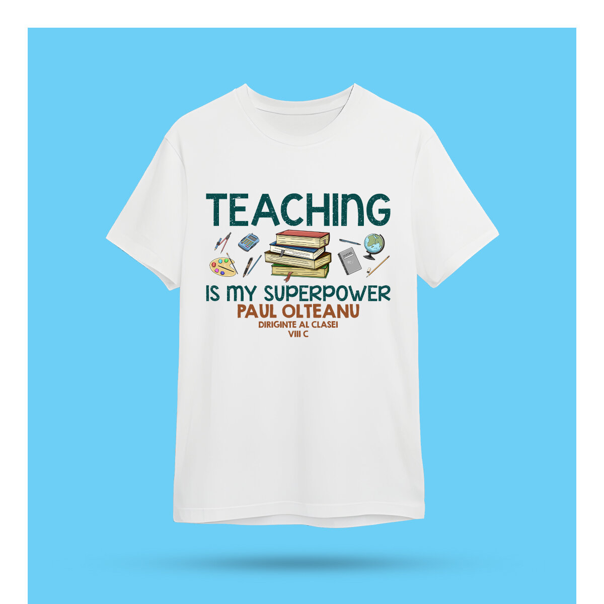 Tricouri personalizate pentru profesori