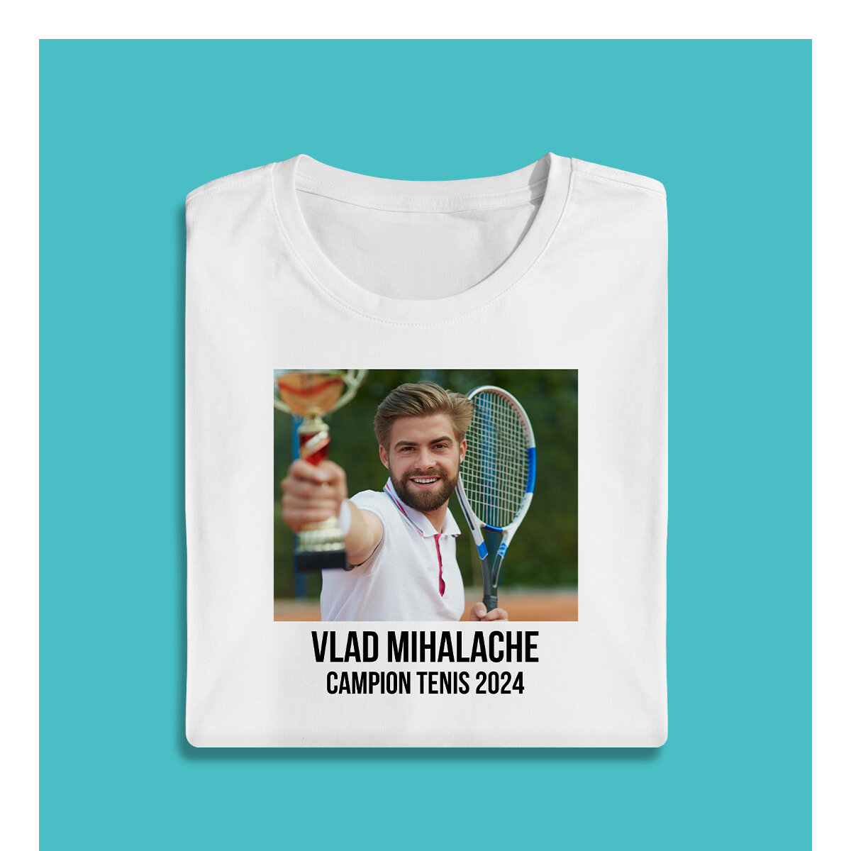Customised sports T-shirts