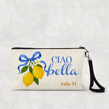 Personalised make-up kit with text - Ciao bella