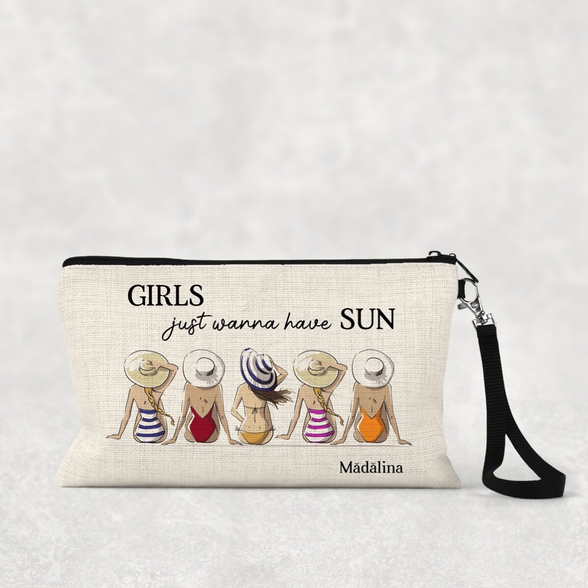Personalised make-up kit with text - Summer girls