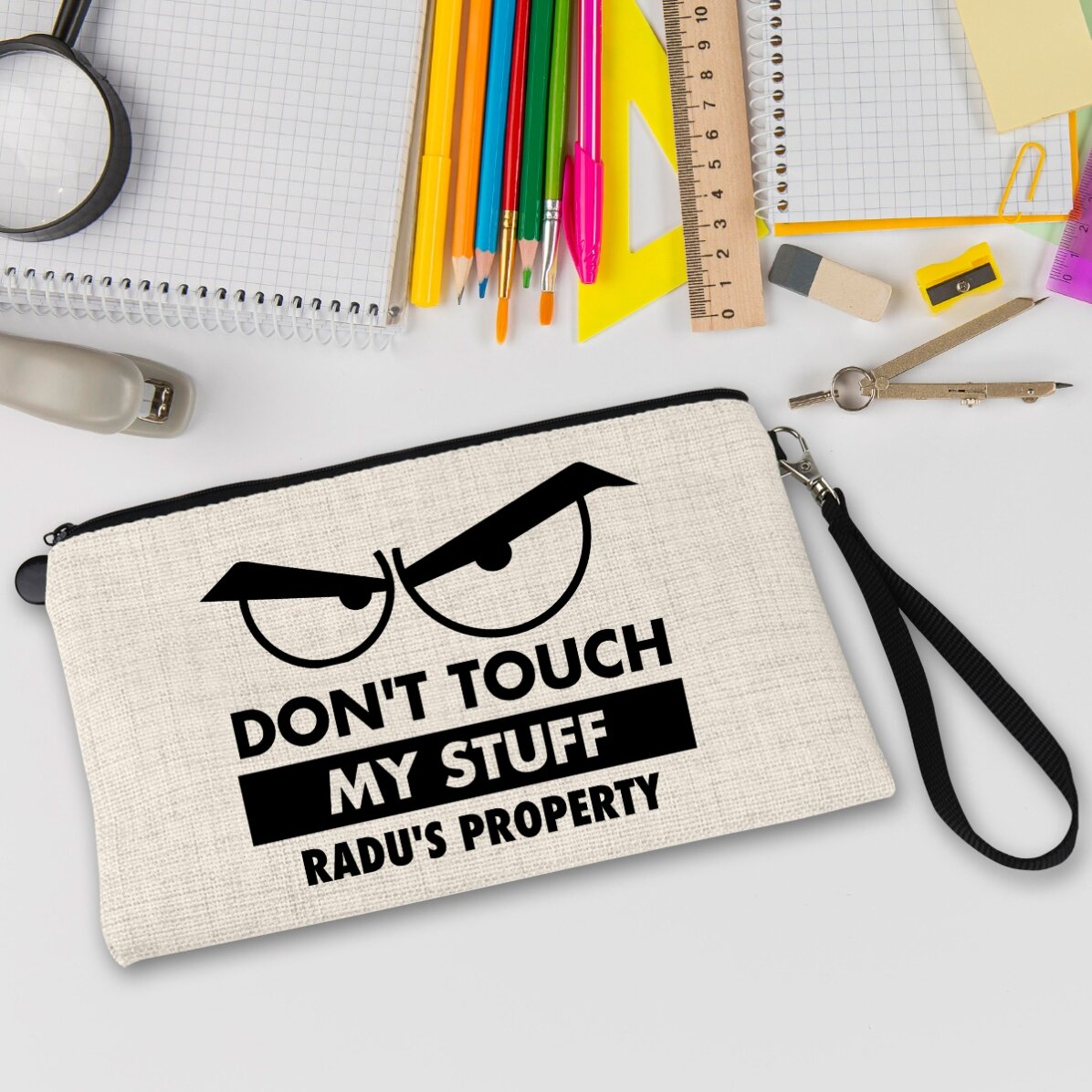 Trusă pentru copii personalizată cu text - Don