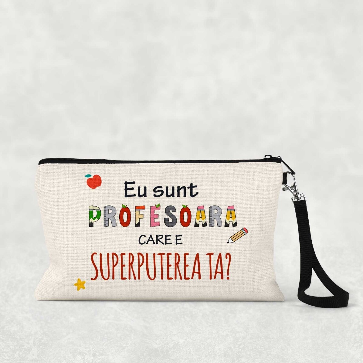 Trusă pentru profesori personalizată cu text - Superpower