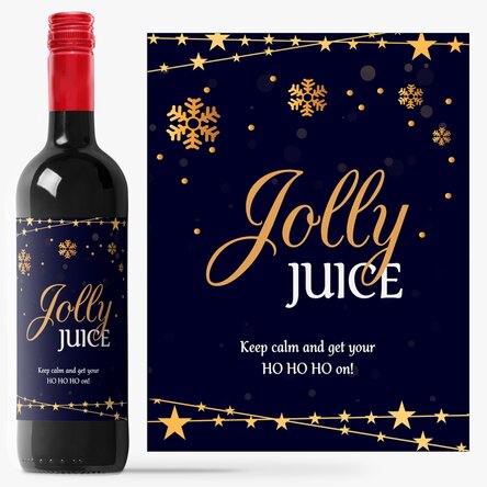 Vin personalizat cu text - Jolly juice